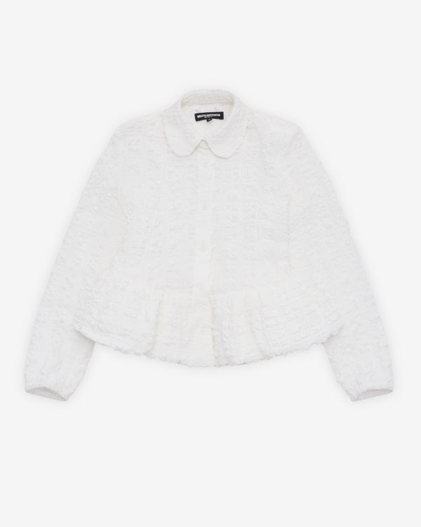 Melitta Baumeister - Women's Ruffle Shirt - (White)
