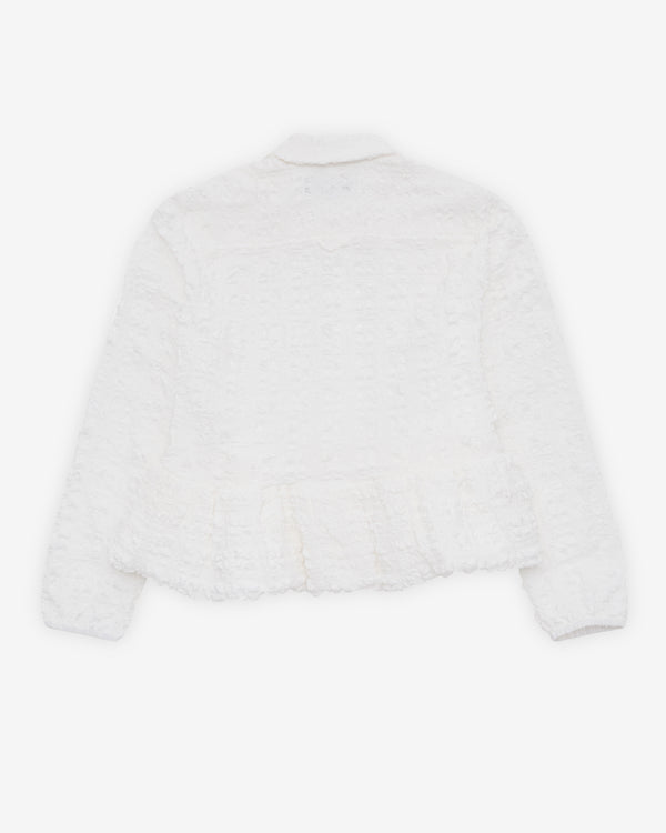 Melitta Baumeister - Women's Ruffle Shirt - (White)