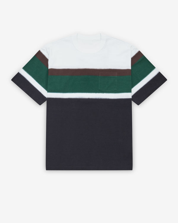 Sacai - Men's Chusen-Dyed T-Shirt - (Black/Multi)