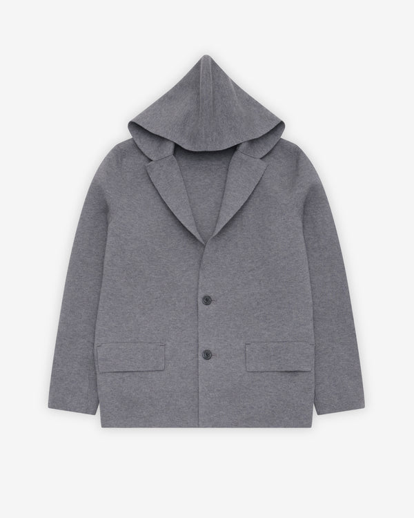 Sacai - Men's Knit Jacket - (Gray)