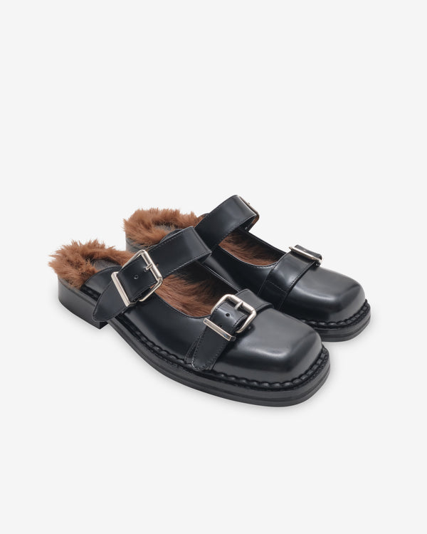 Simone Rocha - Women's Fur Lined Mary Jane - (Black)