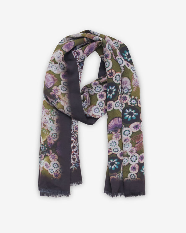 Dries Van Noten - Men's Fancy Scarf - (Olive)