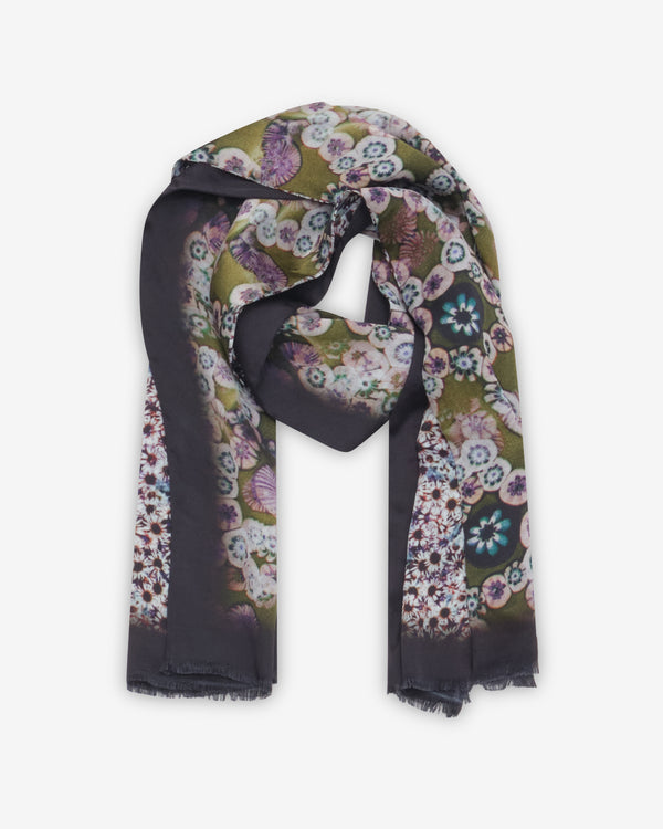 Dries Van Noten - Men's Fancy Scarf - (Olive)