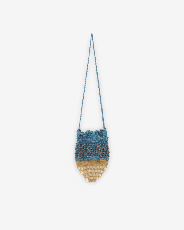 Kiko Kostadinov - Women's Gannet Crochet Pouch - (Blue)