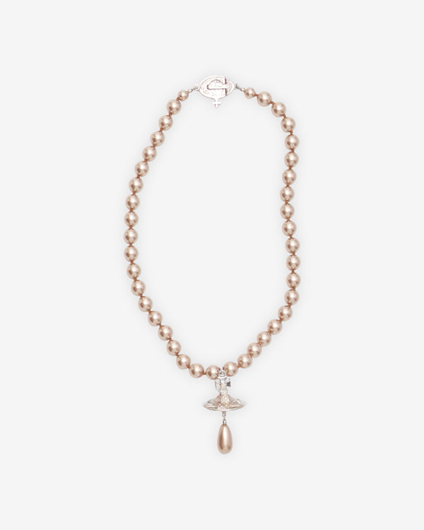 Vivienne Westwood - Women's One Row Pearl Drop Choker - (Pearl)