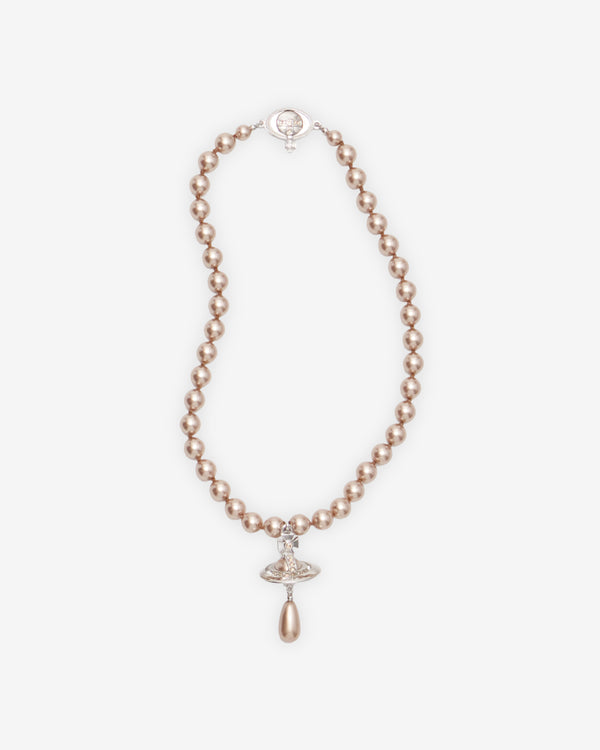 Vivienne Westwood - Women's One Row Pearl Drop Choker - (Pearl)