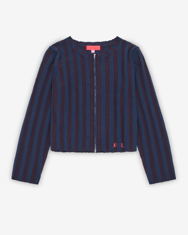 Eckhaus Latta - Men's Keyboard Zip Cardigan - (Port)