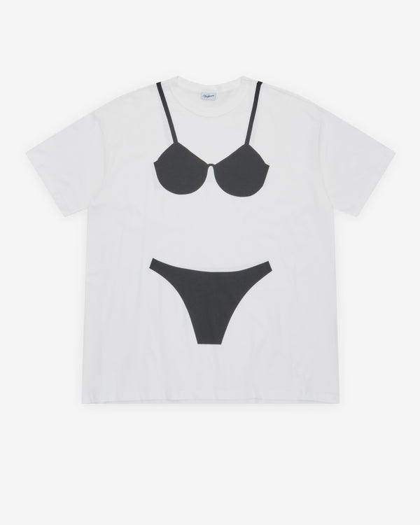 Vaquera - Women's Trompe L'Oeil Tall Tee - (White)