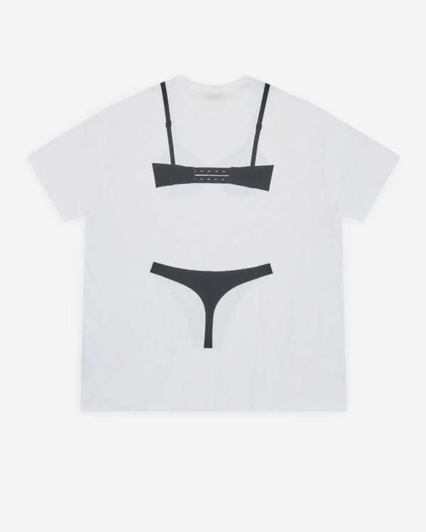 Vaquera - Women's Trompe L'Oeil Tall Tee - (White)