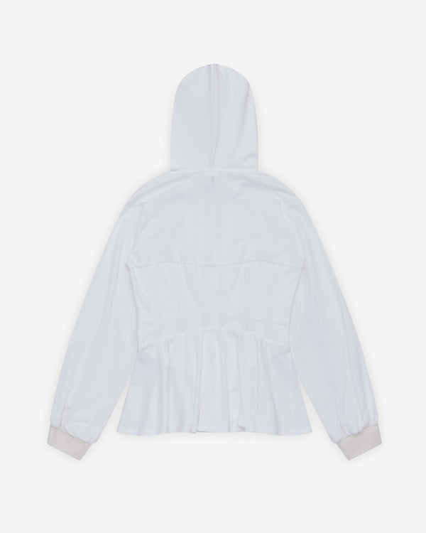 Noir Kei Ninomiya - Women's Corset Sweatshirt - (White)