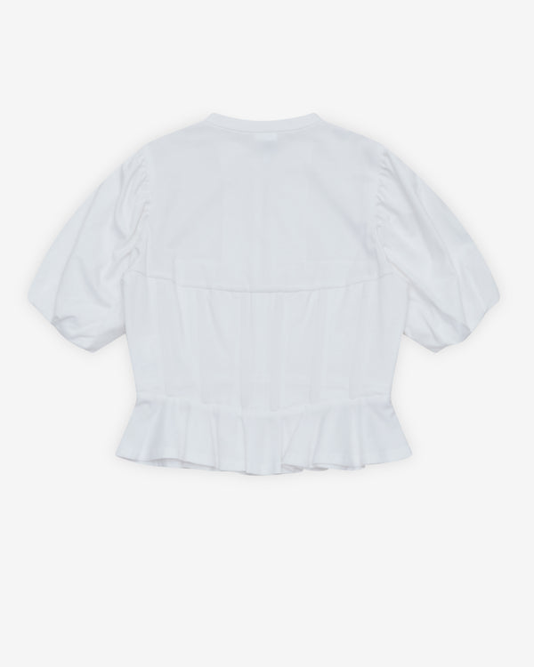Noir Kei Ninomiya - Women's Corset T-Shirt - (White)