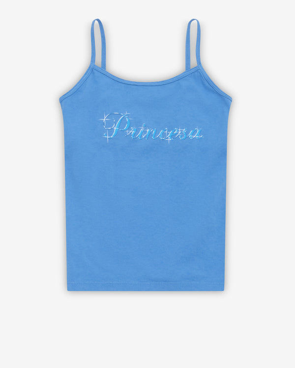 Willy Chavarria - Women's Princesa Cholita Tank - (Blue)