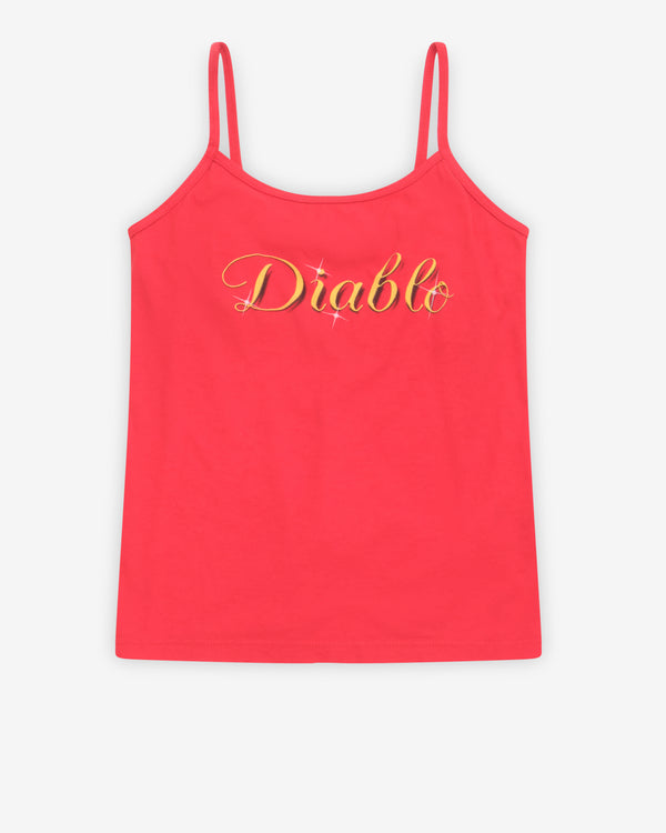 Willy Chavarria - Women's Diablo Cholita Tank - (Willy Red)