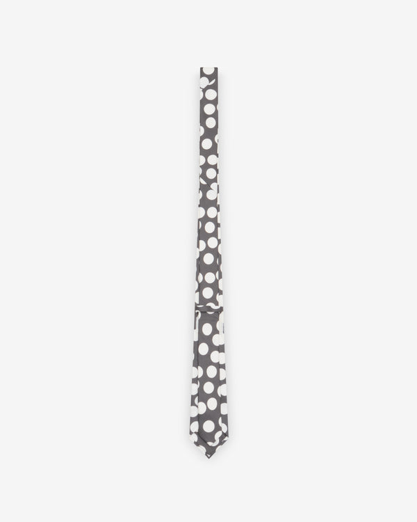 ERL - Men's Polka Dot Tie - (White/Black)