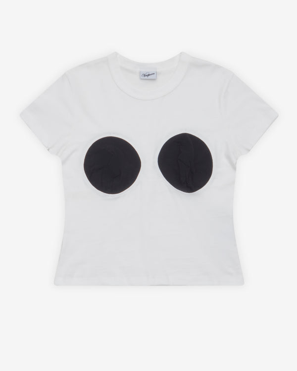 Vaquera - Women's Bullet Bra T-Shirt - (White)