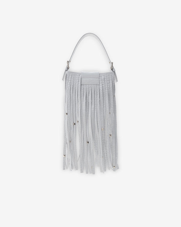 Vaquera - Women's Mini Fringe Bag - (White)