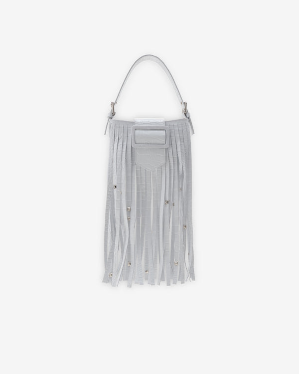 Vaquera - Women's Mini Fringe Bag - (White)