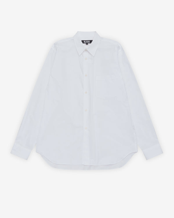 Black Comme des Garçons - Classic Blouse - (White)