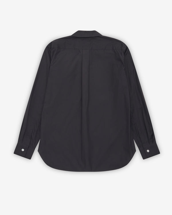 Black Comme des Garçons - Peter Pan Collar Blouse - (Black)