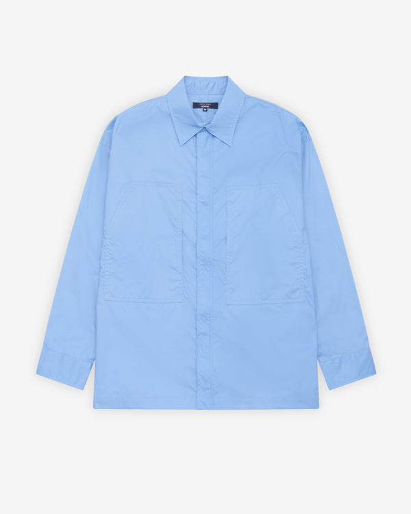 CDG Homme - Men's Technical Zip Shirt - (Sax)