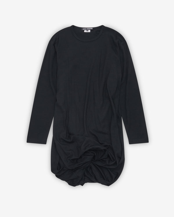 Junya Watanabe - Women's Scrunched T-Shirt - (Black)
