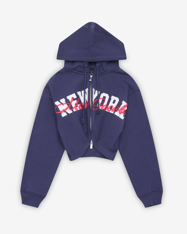 Marc Jacobs - Women's Canal St Cropped Zip Up - (Navy)