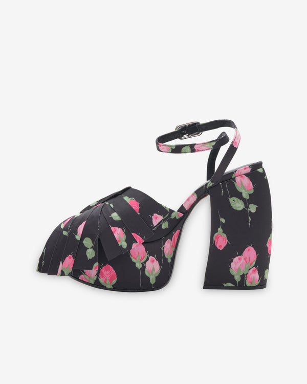 Marc Jacobs - Women's The Bow Platform Heel - (Black/Multi)