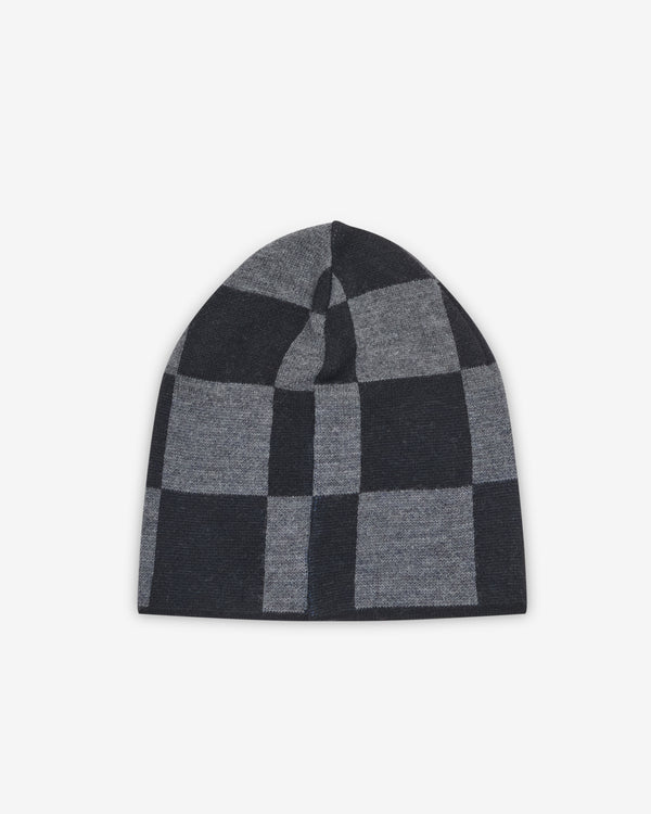 Liberal Youth Ministry - Men's Checked Sport Beanie - (Blue/Grey)