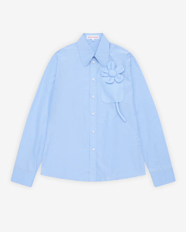 Walter Van Beirendonck - Men's Fiori Shirt - (Blue)