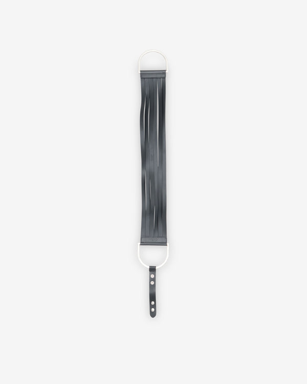 Vaquera - Women's Fringe Leather Belt - (Black)