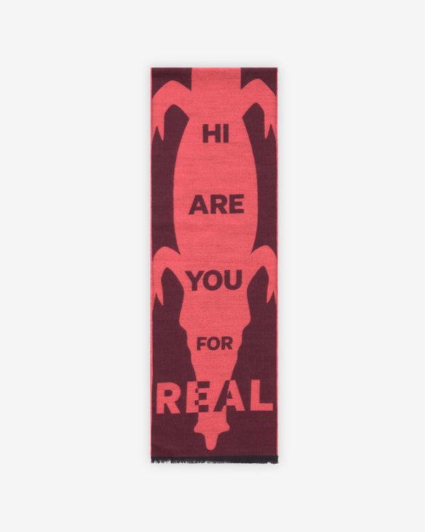 Walter Van Beirendonck - Men's Scarecrow Scarf - (Orange)