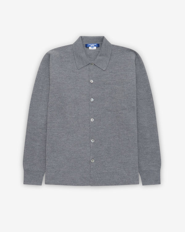Junya Watanabe Man - Men's Wool Polo - (Gray)