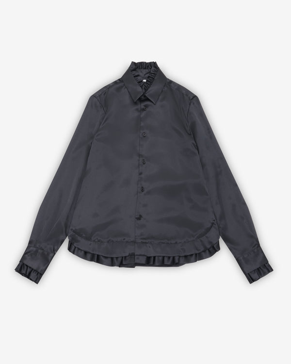 Noir Kei Ninomiya - Women's Ruffled Blouse - (Black)