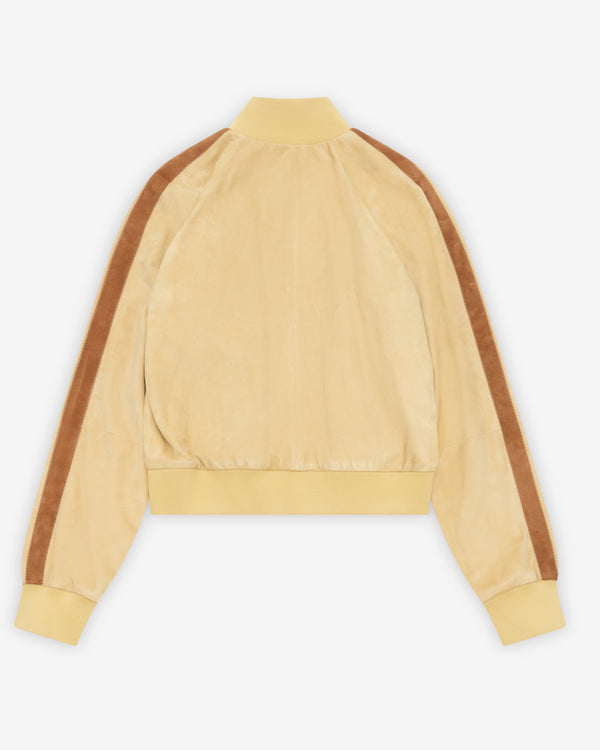 Miu Miu - Women's Waxed Suede Jacket - (Soy Green)