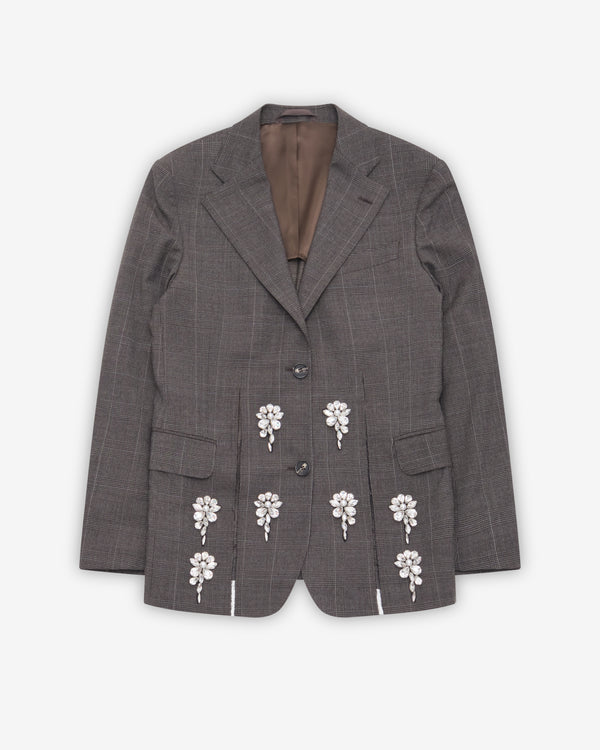 Simone Rocha - Women's Hem Slice Jacket - (Pearl)
