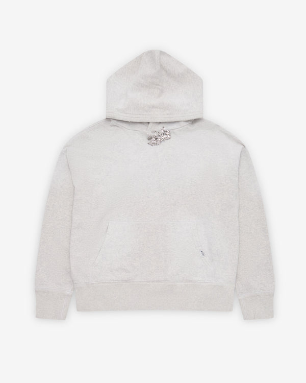 Prada - Women's Jewel Brooch Sweatshirt - (Marble Gray)