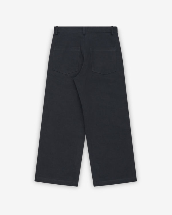 Westfall - Men's Denim Flannel Patch Pant - (Black)