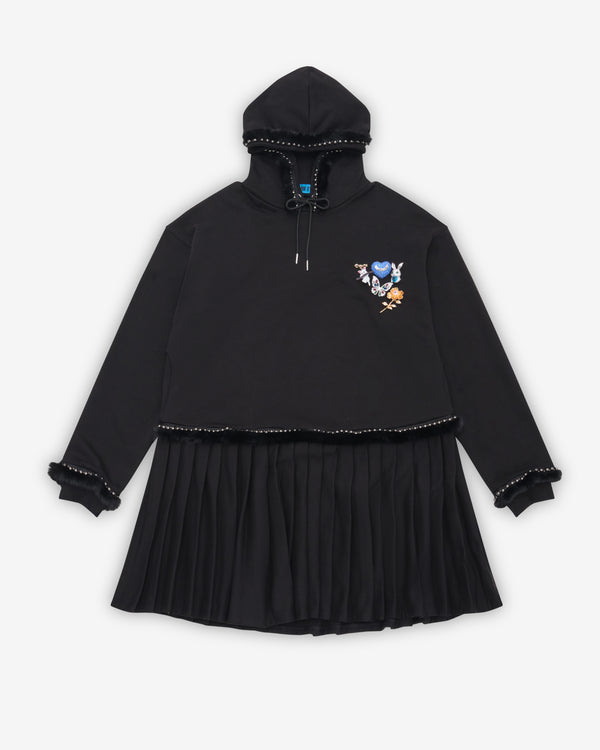 Chopova Lowena - Women's Sweatshirt Dress - (Black)