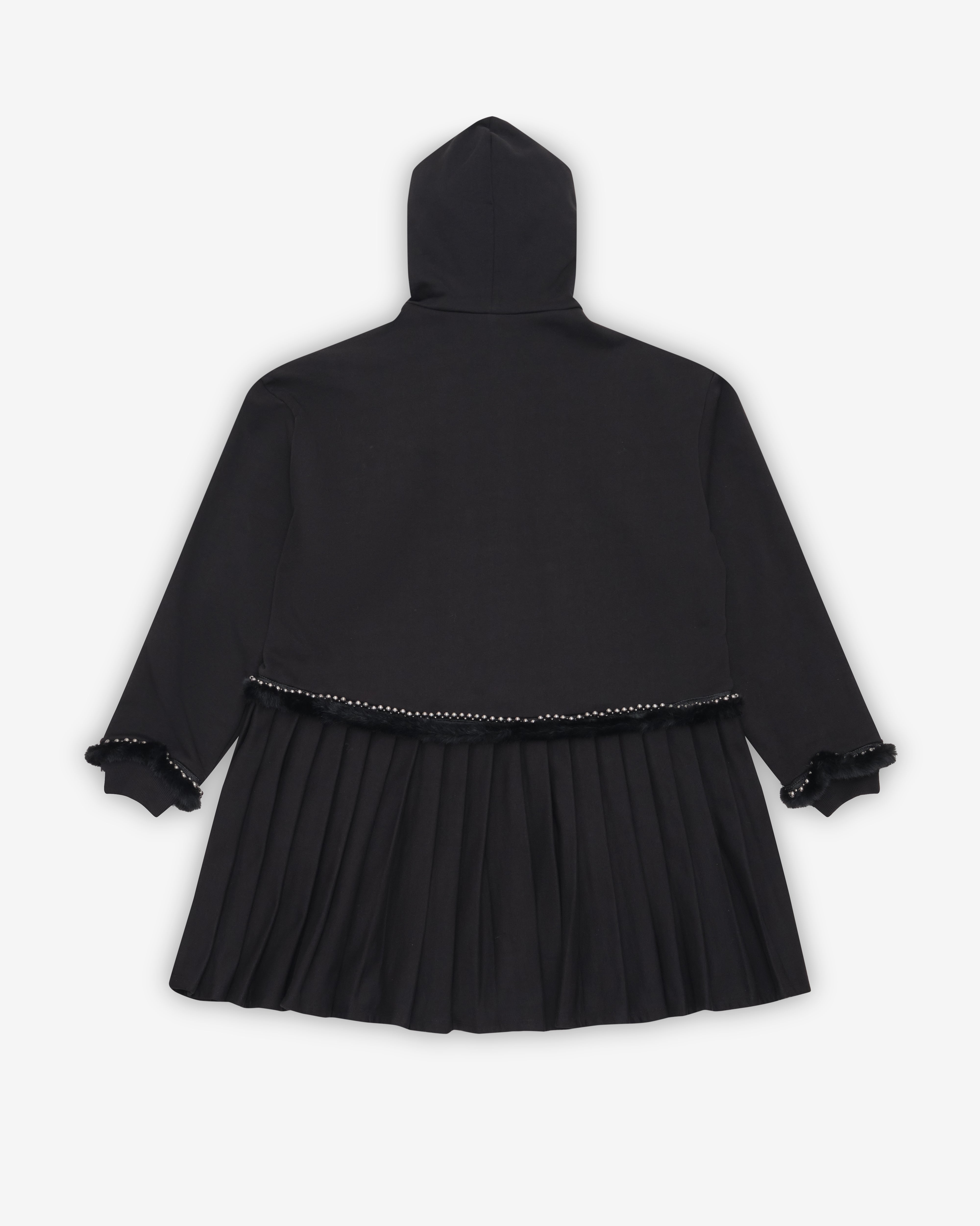 Chopova Lowena: Women's Sweatshirt Dress (Black) | DSMNY E-SHOP
