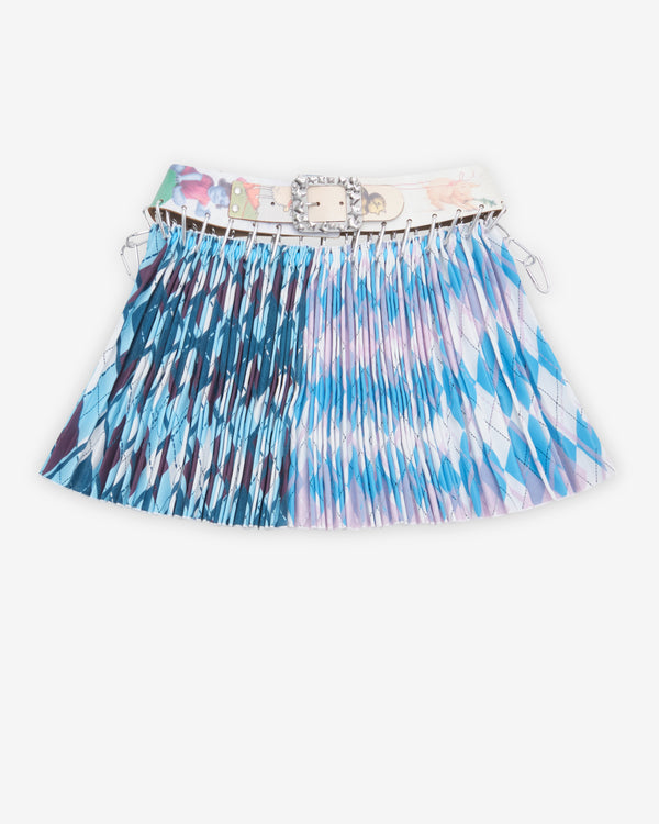 Chopova Lowena - Women's Knee Length Taffeta Carabiner Skirt - (Multi)
