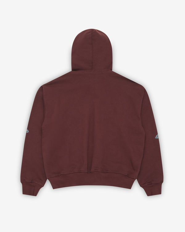Chopova Lowena - Women's Applique Hoodie - (Brown)