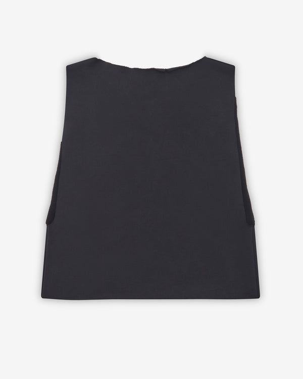 Liberal Youth Ministry - Men's French Logo Vest - (Black)