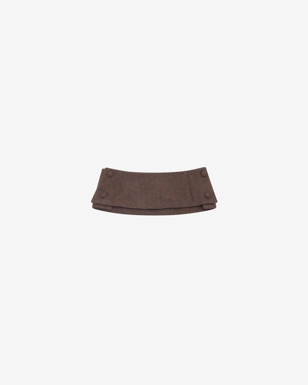 Hodakova - Women's Belt Skirt - (Brown)