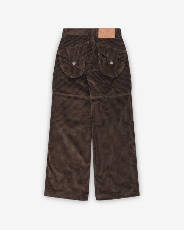 Vaquera - Women's Corduroy Pants - (Brown)