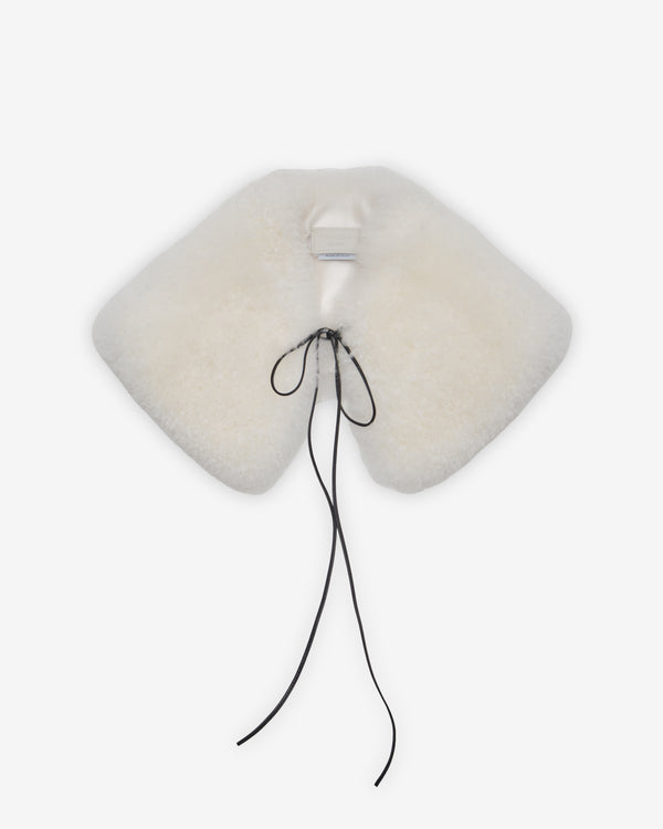 Prada - Women's Fur Collar - (White)