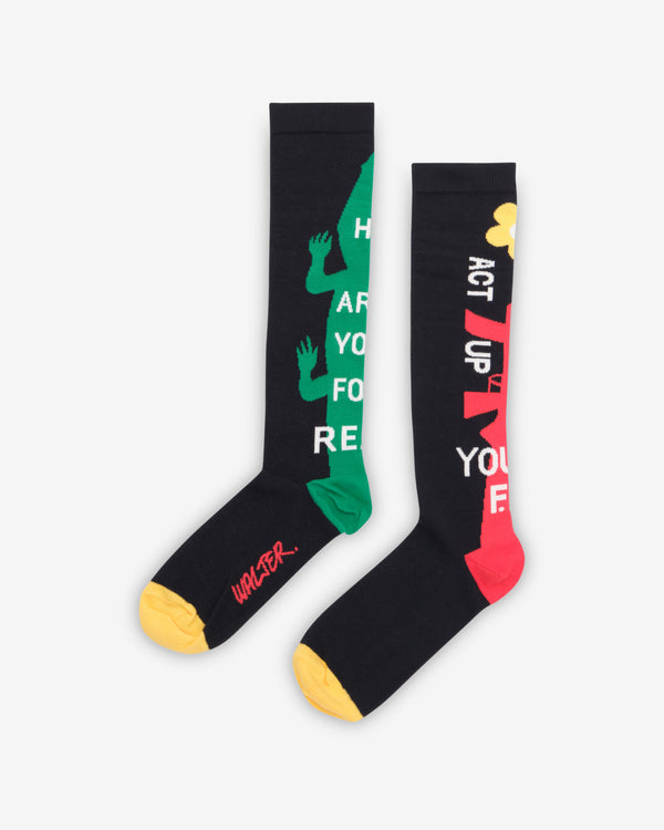 Walter Van Beirendonck - Men's Scarecrow Socks - (Multi)