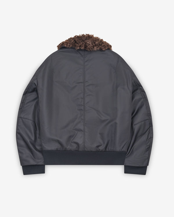 Simone Rocha - Men's Draped Bomber Jacket - (Black/Brown)
