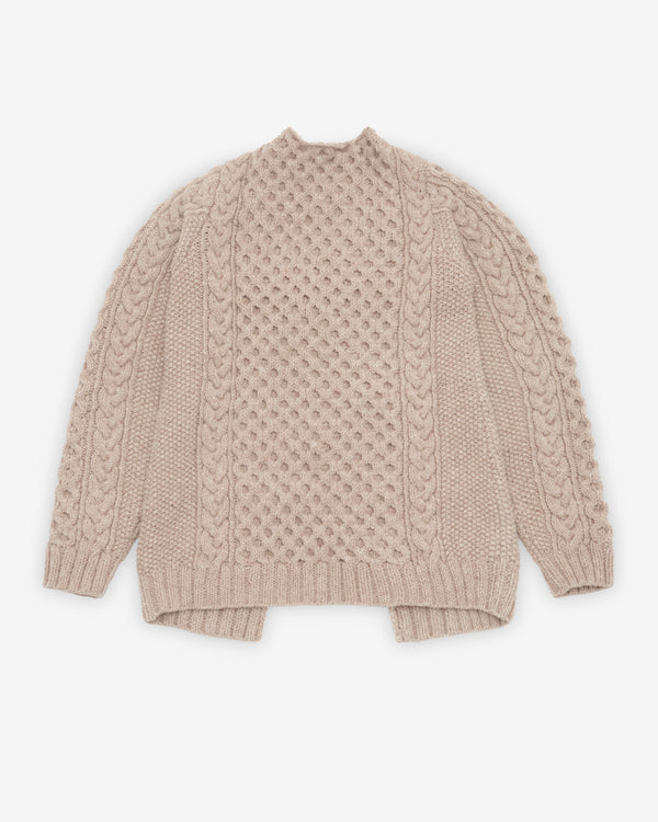 Pillings - Women's Cardigan - (Beige)