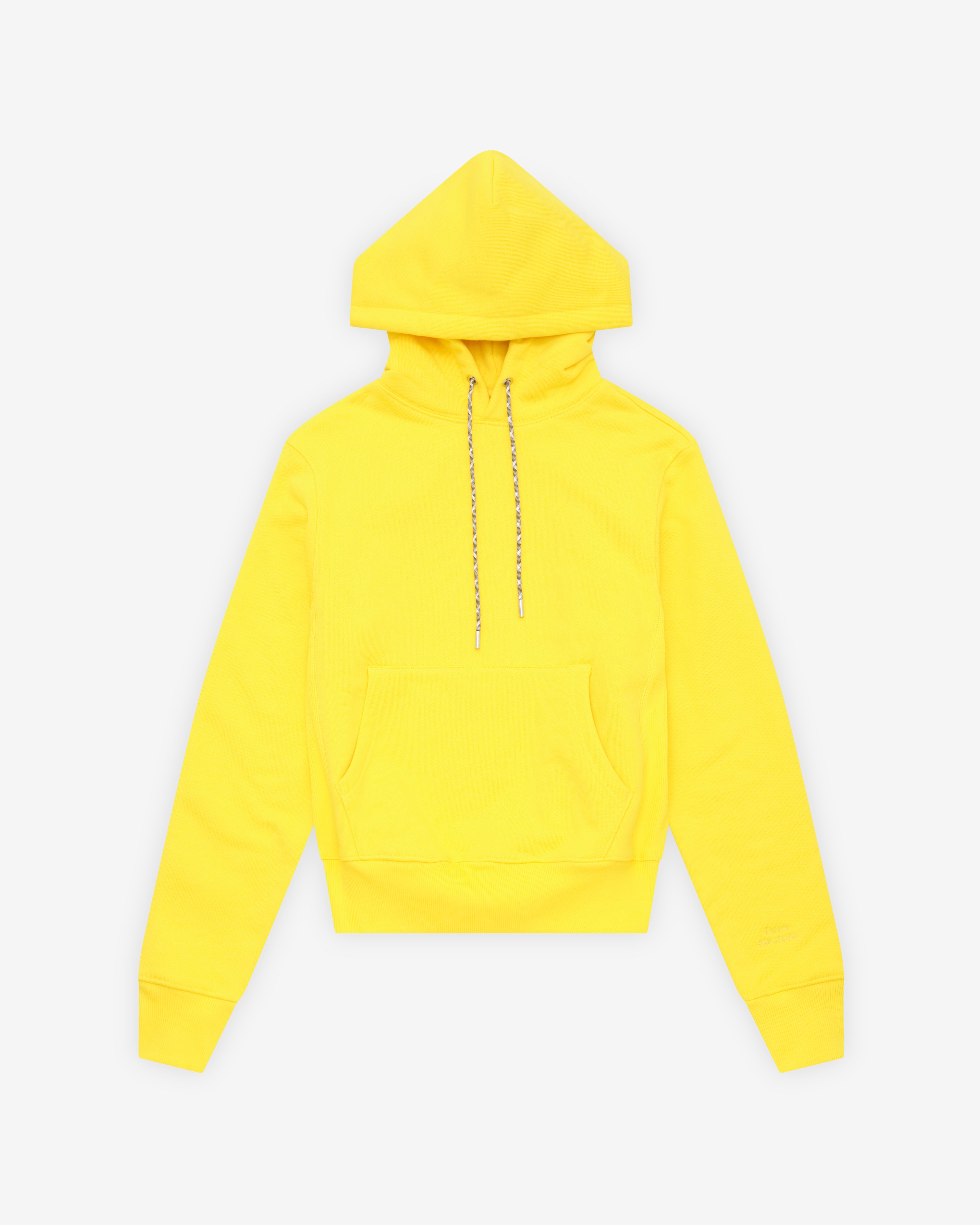Aman x Kim Jones: Men's Logo Hoodie (Yellow) | DSMNY E-SHOP
