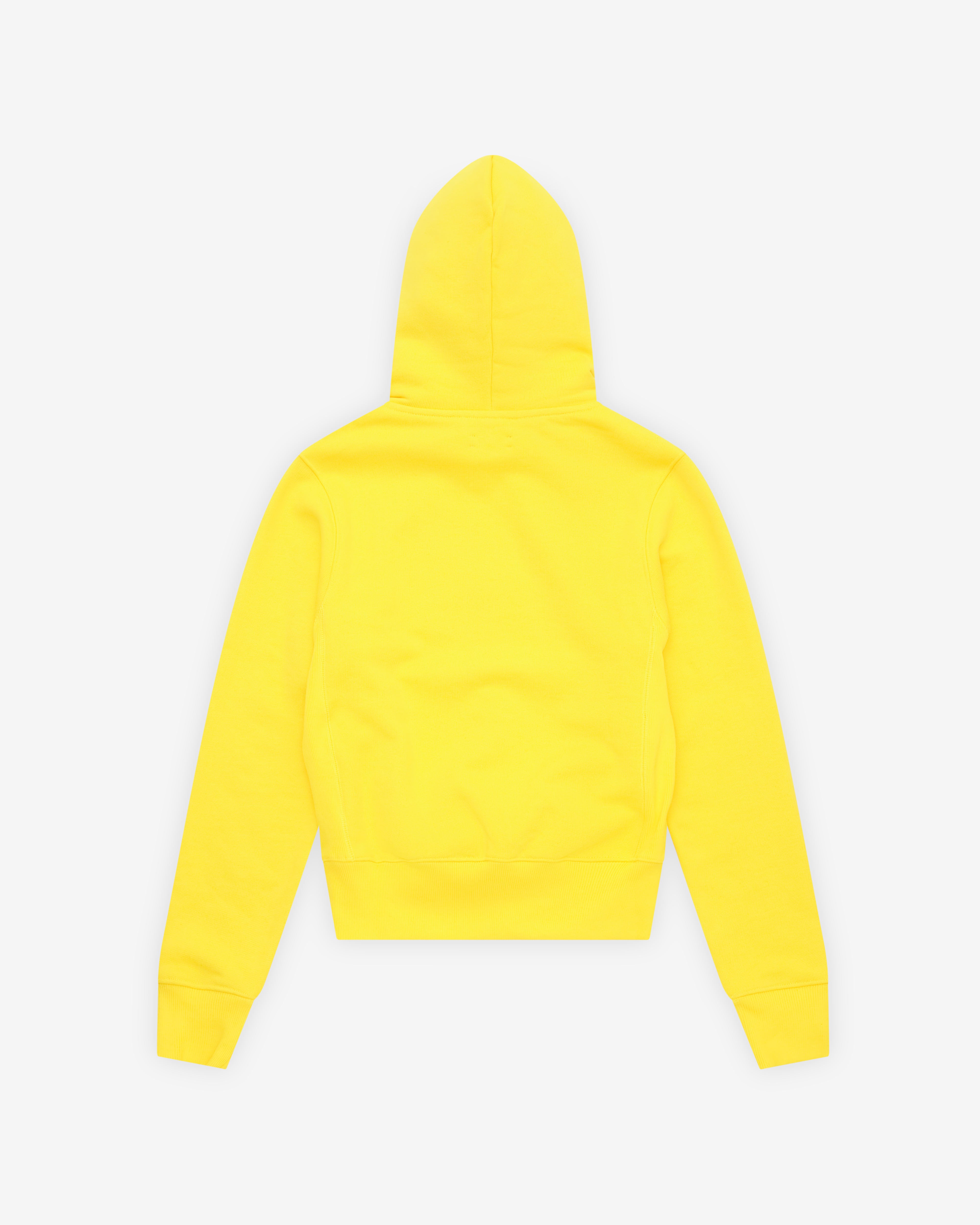 Aman x Kim Jones: Men's Logo Hoodie (Yellow) | DSMNY E-SHOP